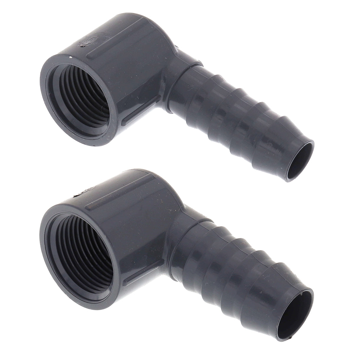 Schedule 80 90° Elbow Barb x Female Thread