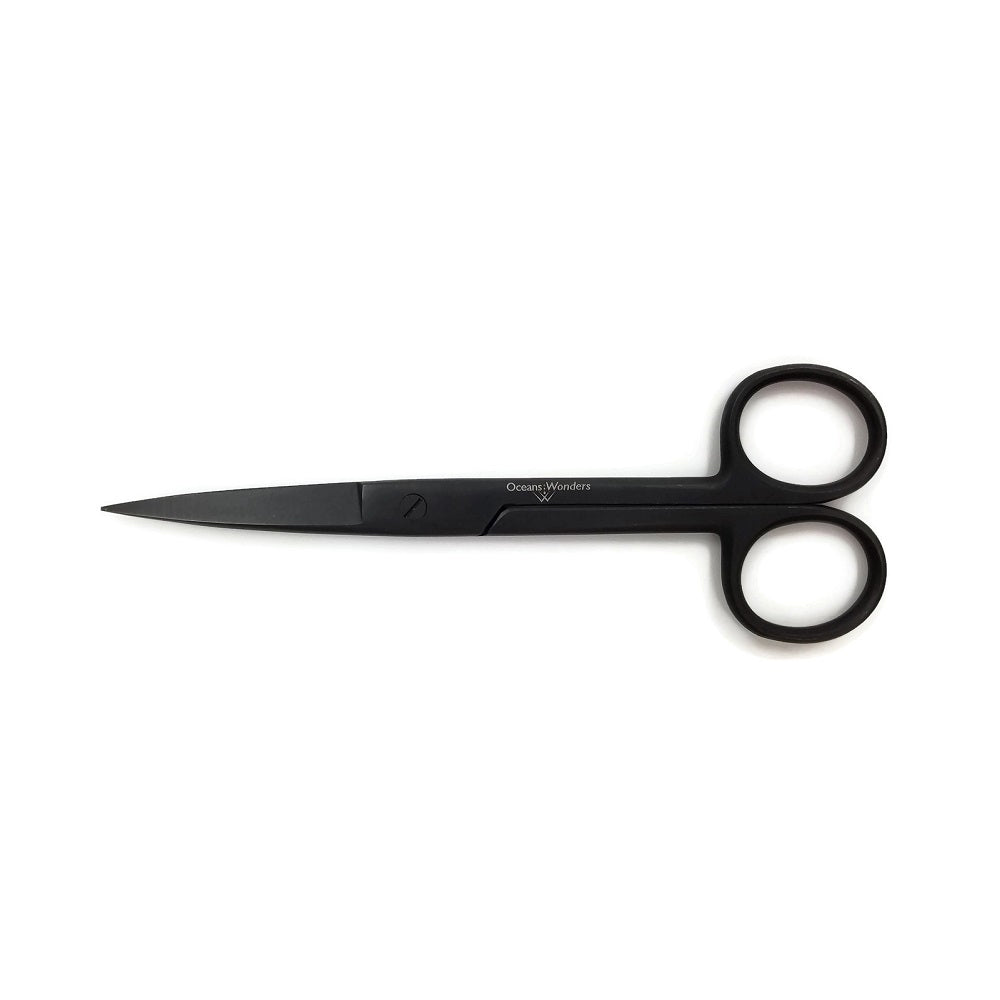 6" Black Oxide Soft Coral Scissors