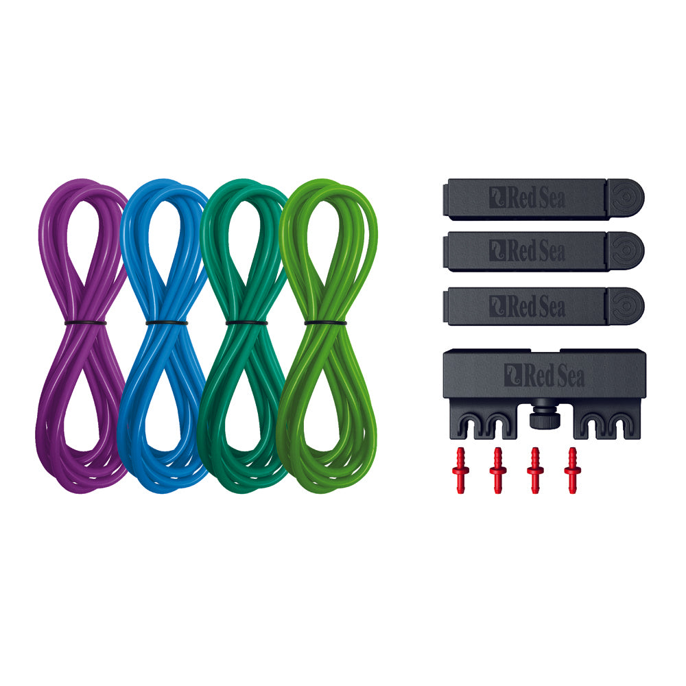 ReefDose Deluxe 4-Color Tubing & Accessories Kit