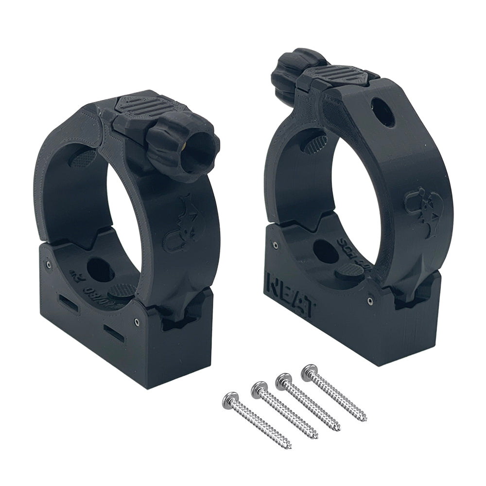 Aqua UV Quick Release Mounting Clamps - 2 Pack Black