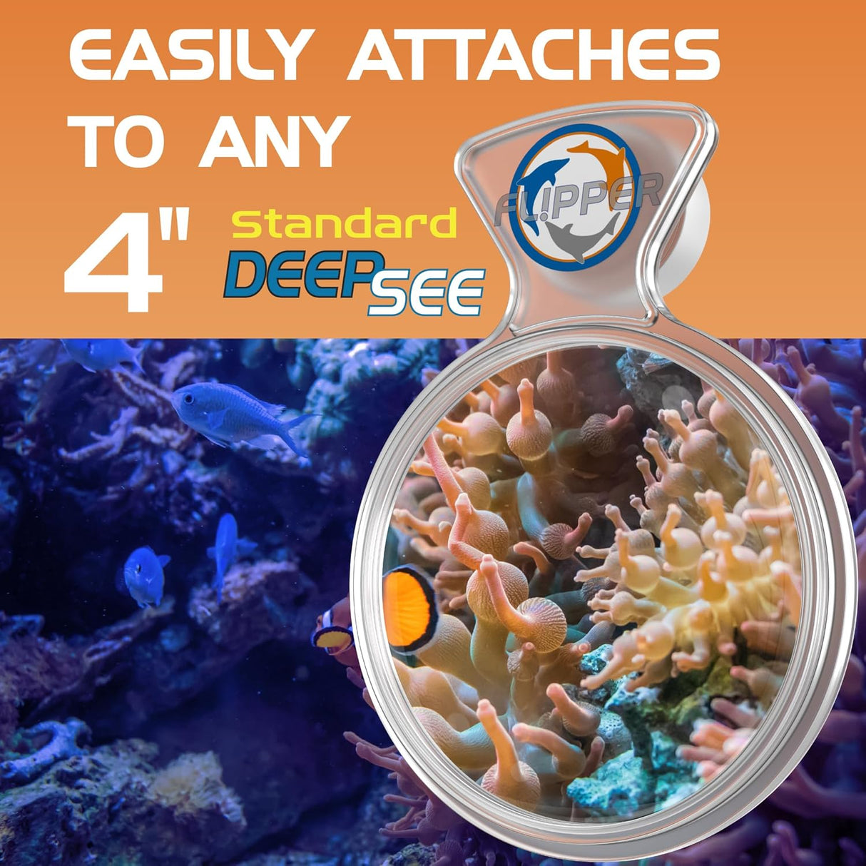 DeepSee Viewer Clear 4" - Orange Filter