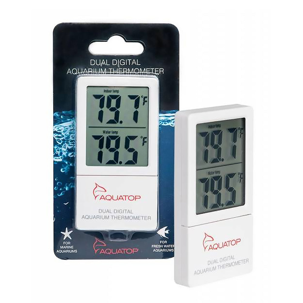 External Digital Thermometer with Dual Temperature Display