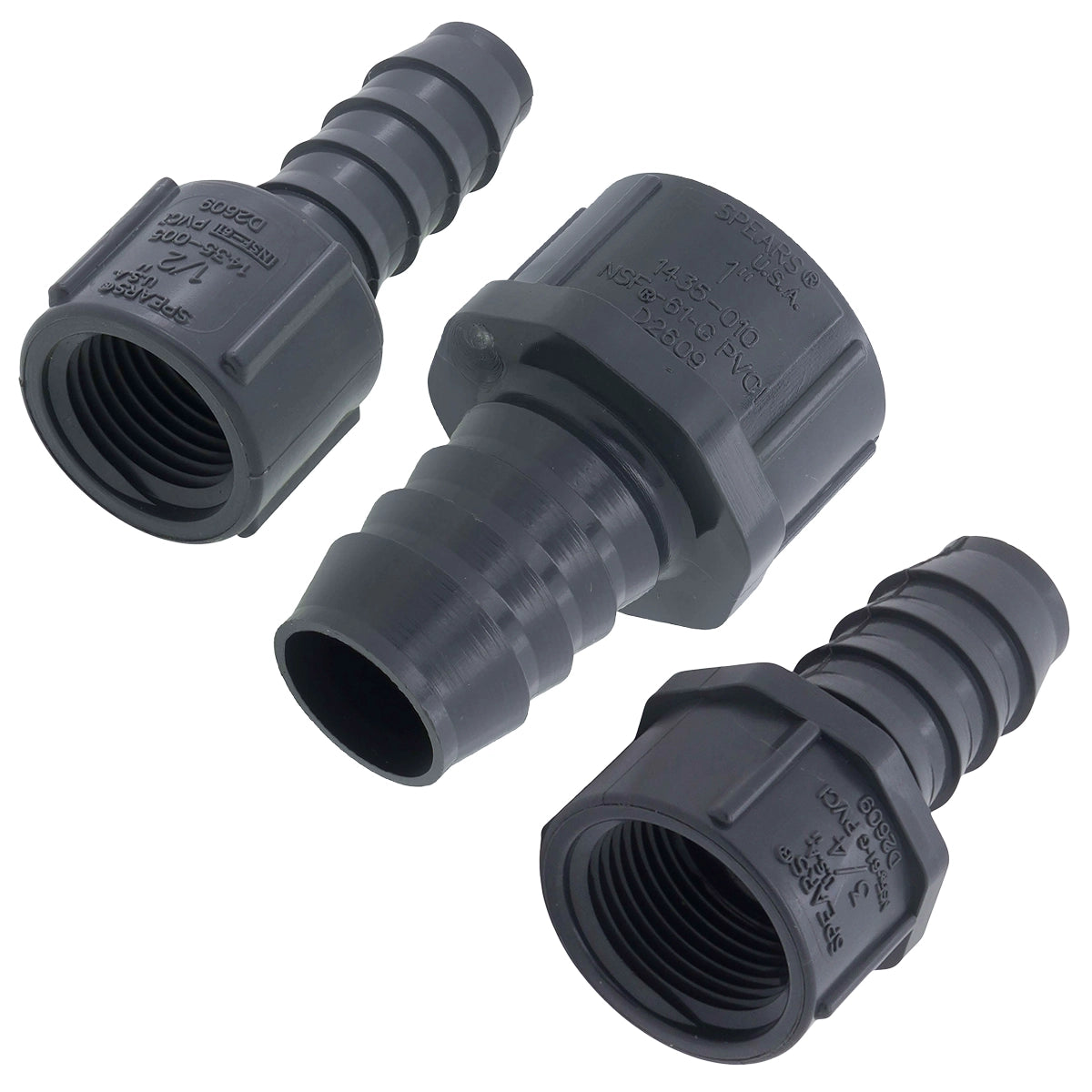 Schedule 80 Straight Barb x Female Thread