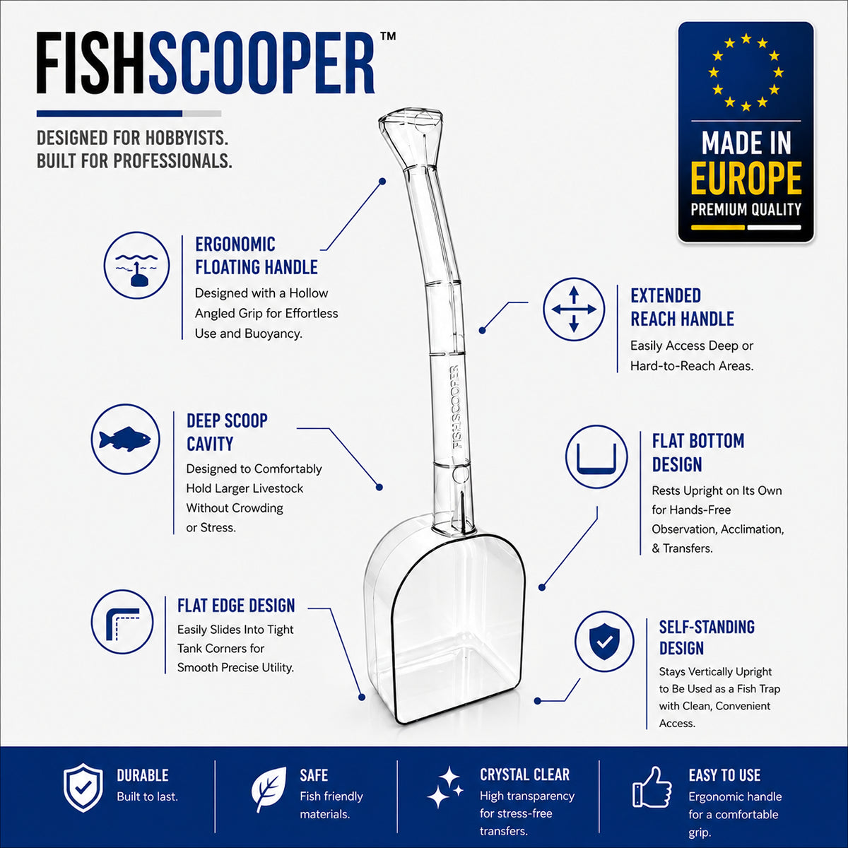 FishScooper Net Free Multipurpose Transfer Tool