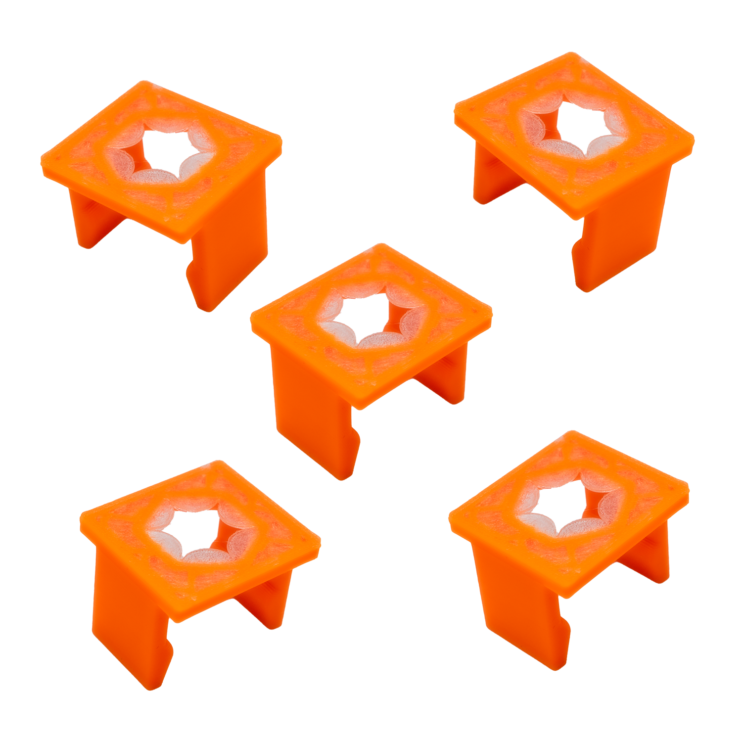 FragLoc™ – Egg Crate Snap-In Frag Plug Holders (Pack of 5)