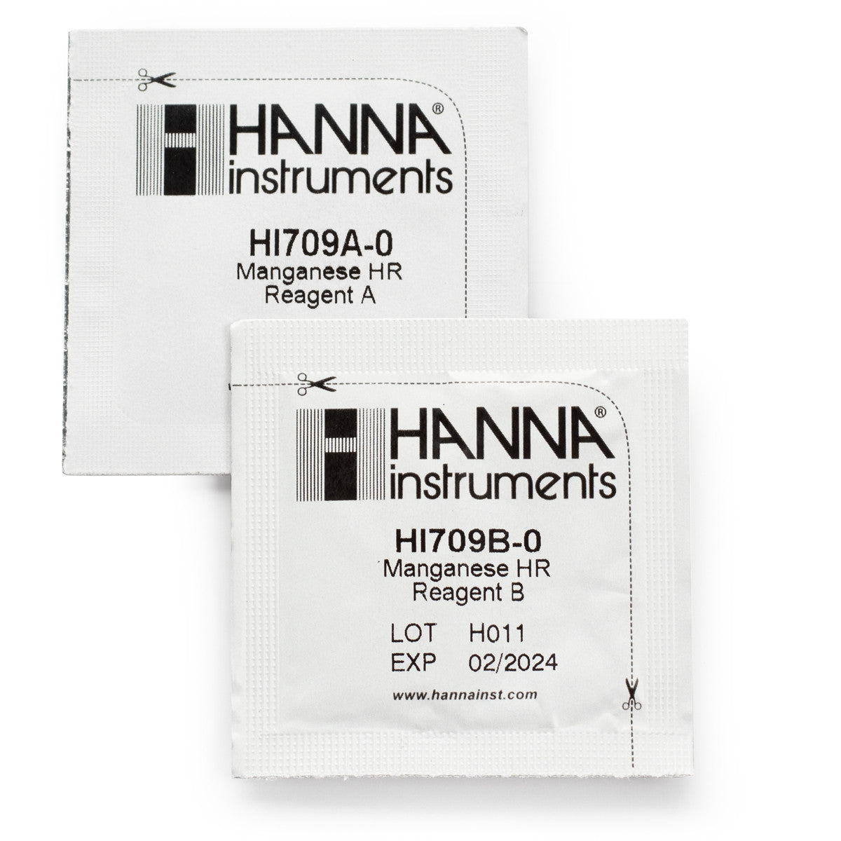 HI709-25 Manganese High Range Checker Reagents (25 Tests)