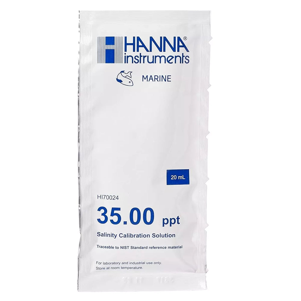 Single HI70024 35ppt Salinity Calibration Sachet