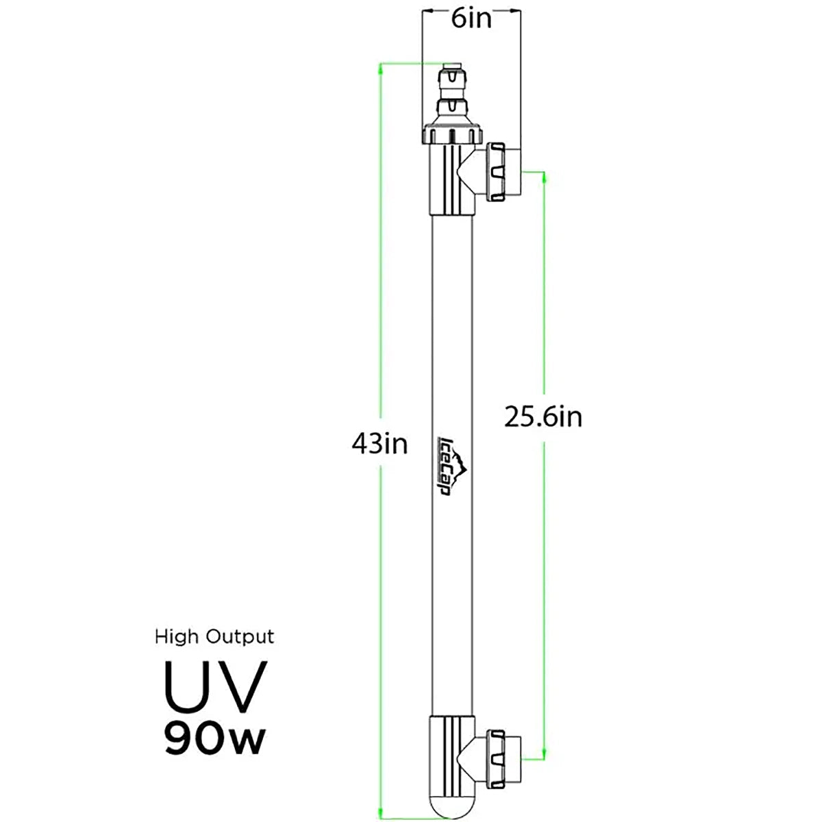 90 Watt High Output UV Sterilizer