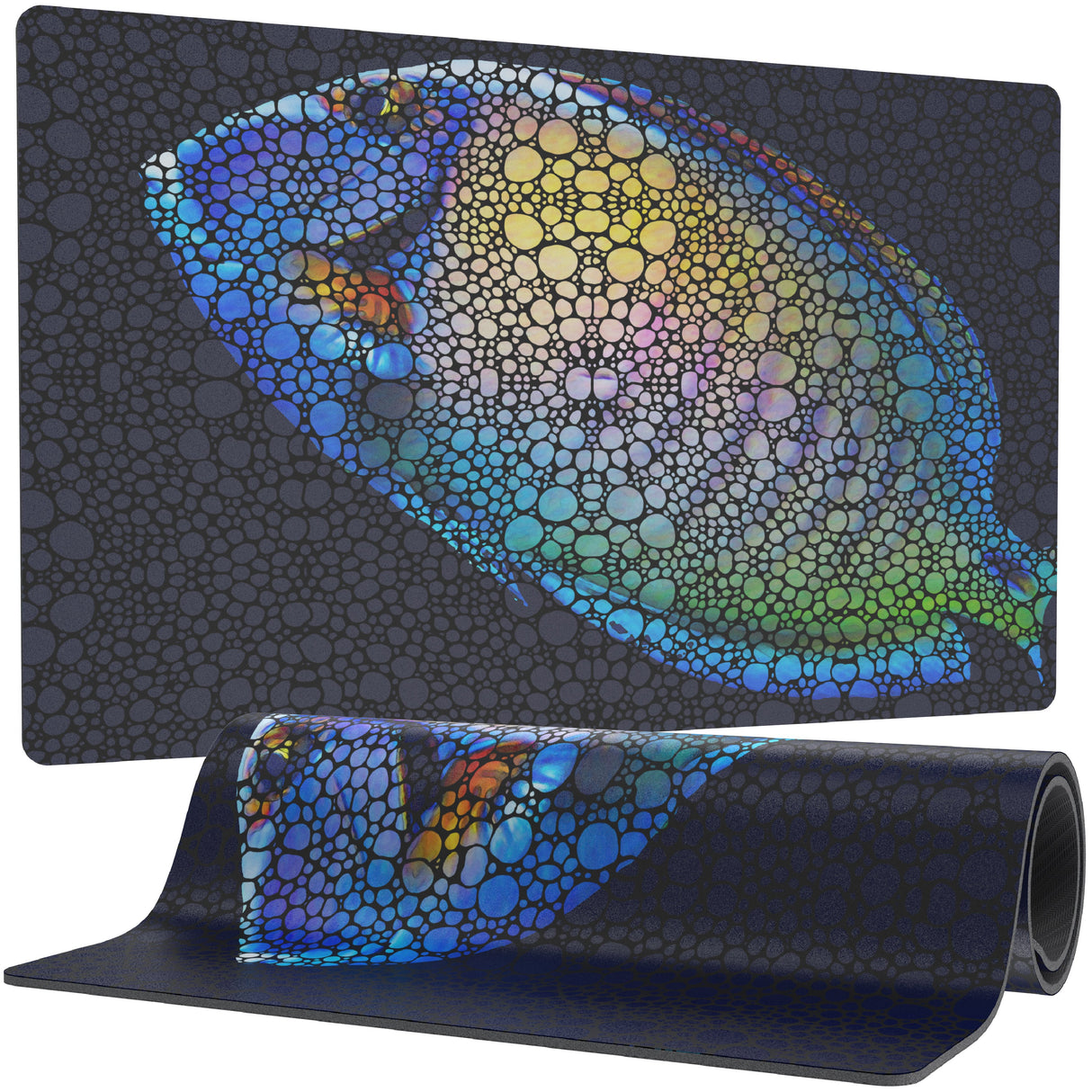 Flipper Aquarium Mat with Tang Artwork