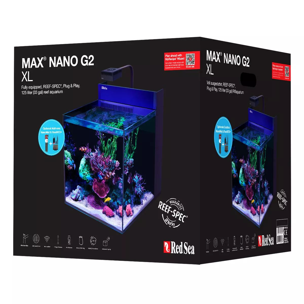 MAX NANO G2 XL Aquarium (33 Gal)