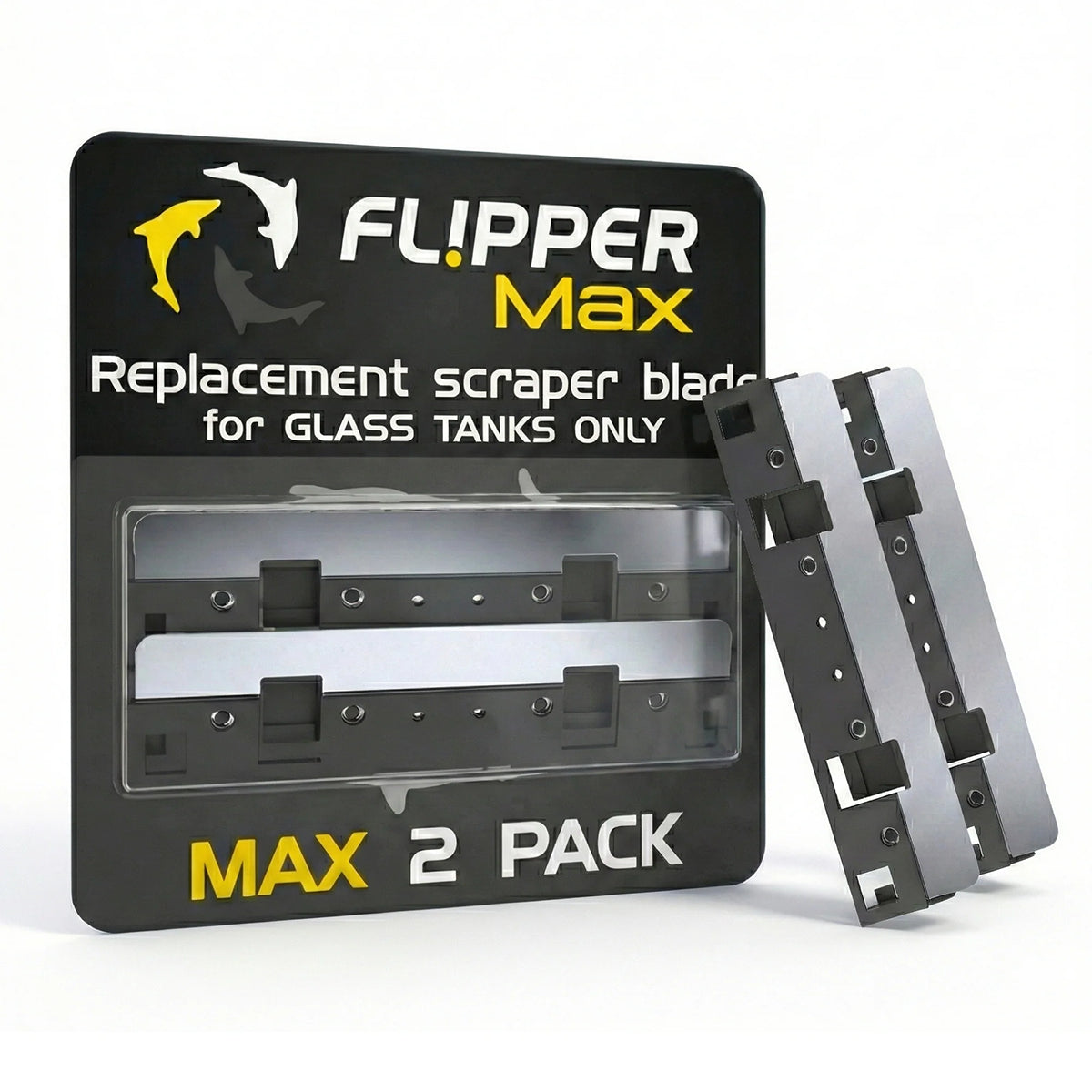 Flipper Max Stainless Steel Blades (2 Pack)