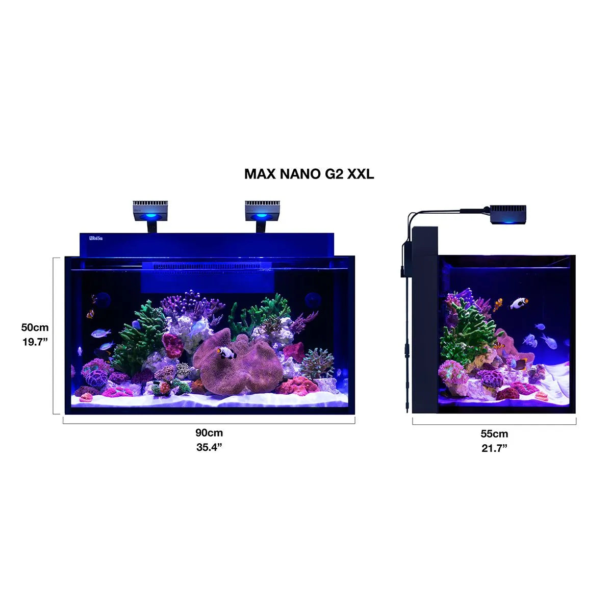 MAX NANO G2 XXL Aquarium (53 Gal)