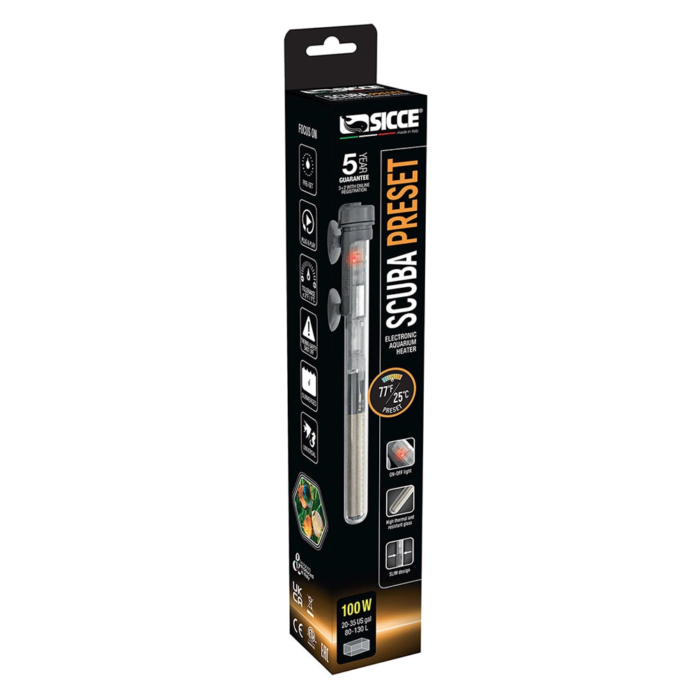 Scuba Preset Aquarium Heater