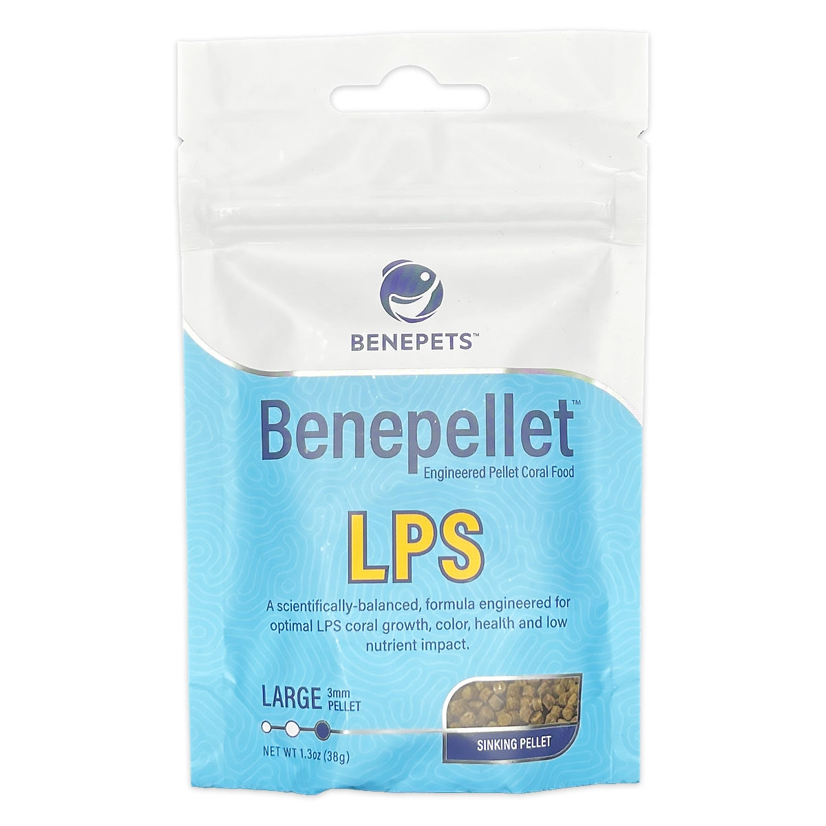 Benepellet LPS Large 3.0mm Pellet Coral Food