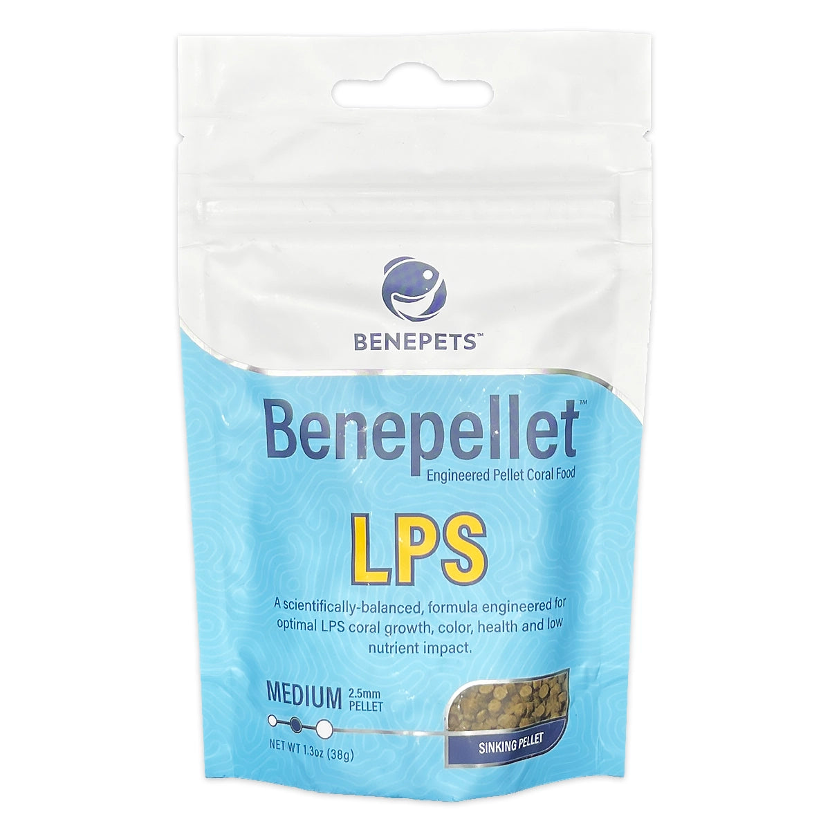 Benepellet LPS Medium 2.5mm Pellet Coral Food