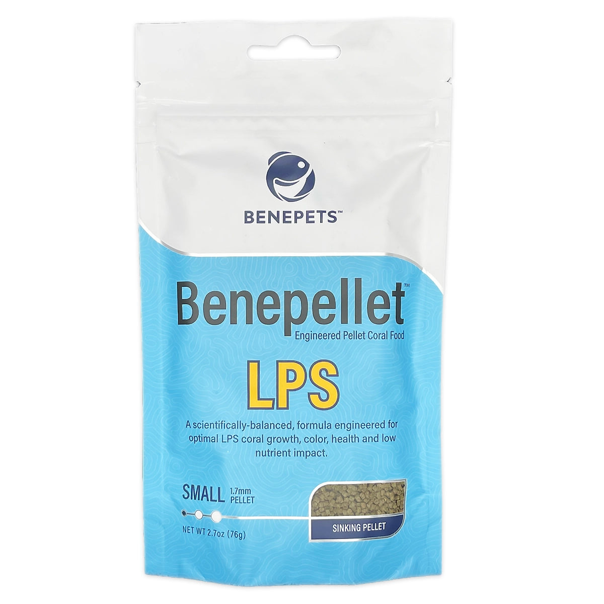 Benepellet LPS Small 1.7mm Pellet Coral Food