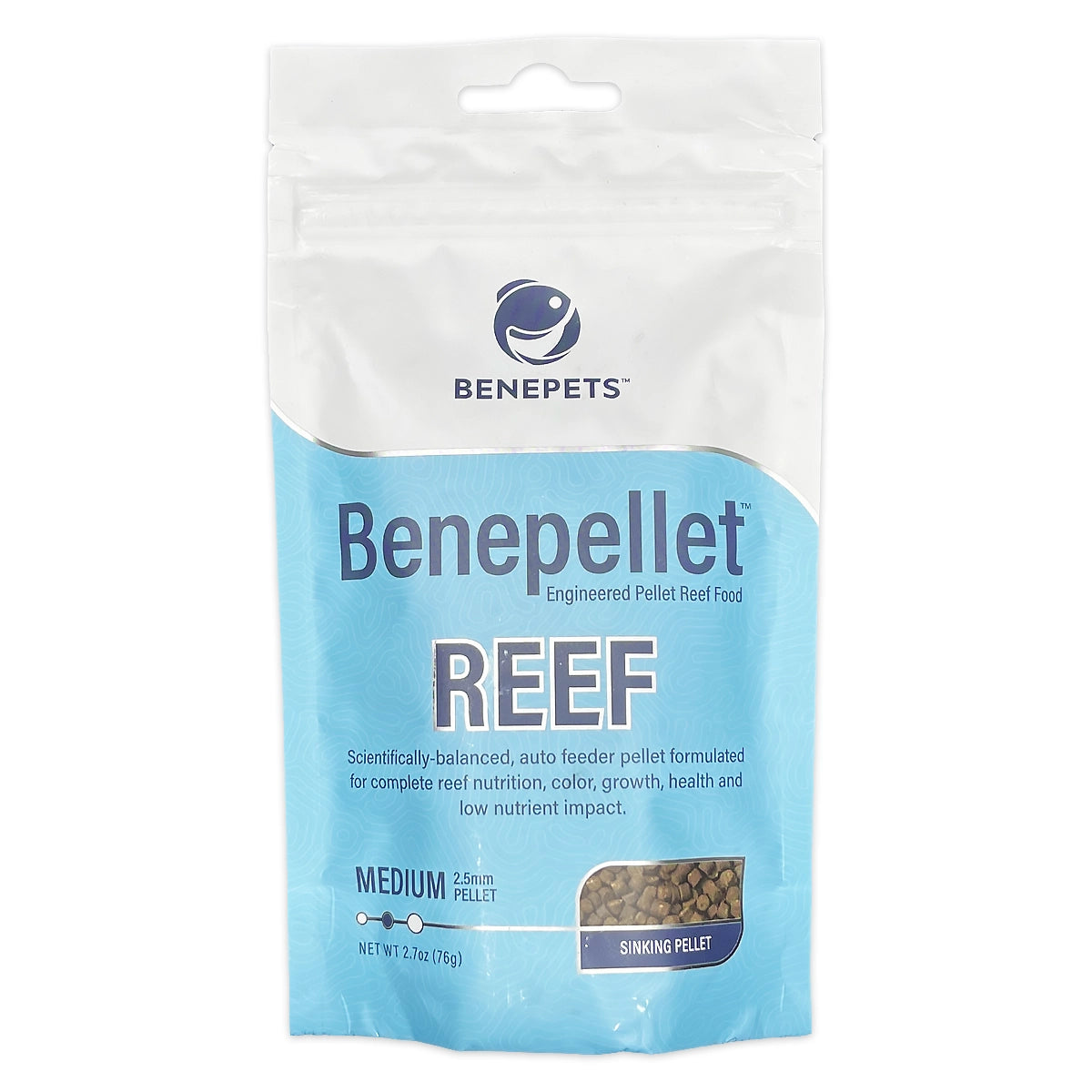 Benepellet Reef Medium 2.5mm Pellet Food