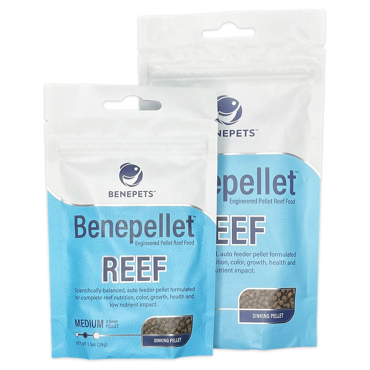 Benepellet Reef Medium 2.5mm Pellet Food
