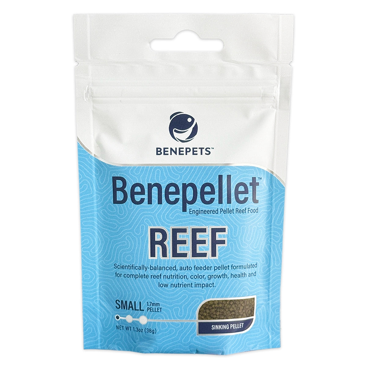 Benepellet Reef Small 1.7mm Pellet Food