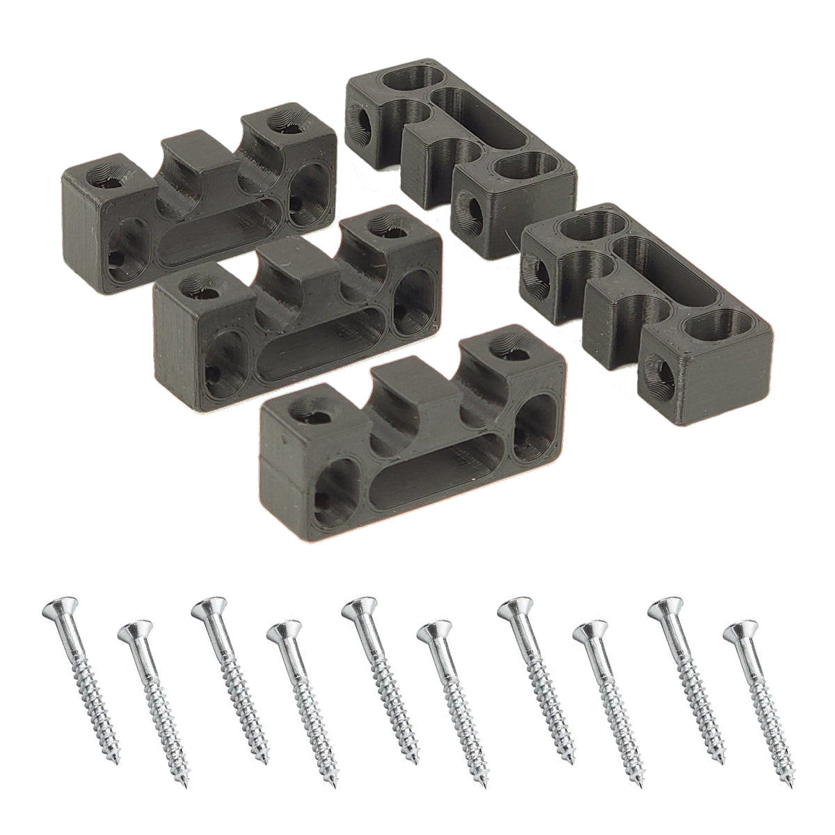 1/4" RO Tubing Brackets - 5 Pack