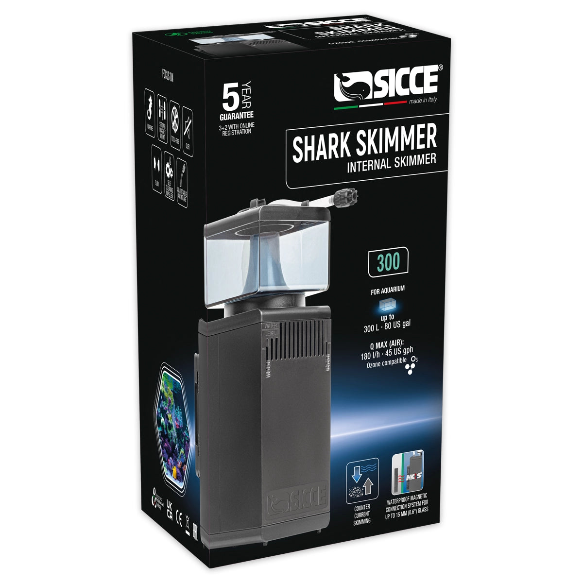Shark 300 Internal Protein Skimmer