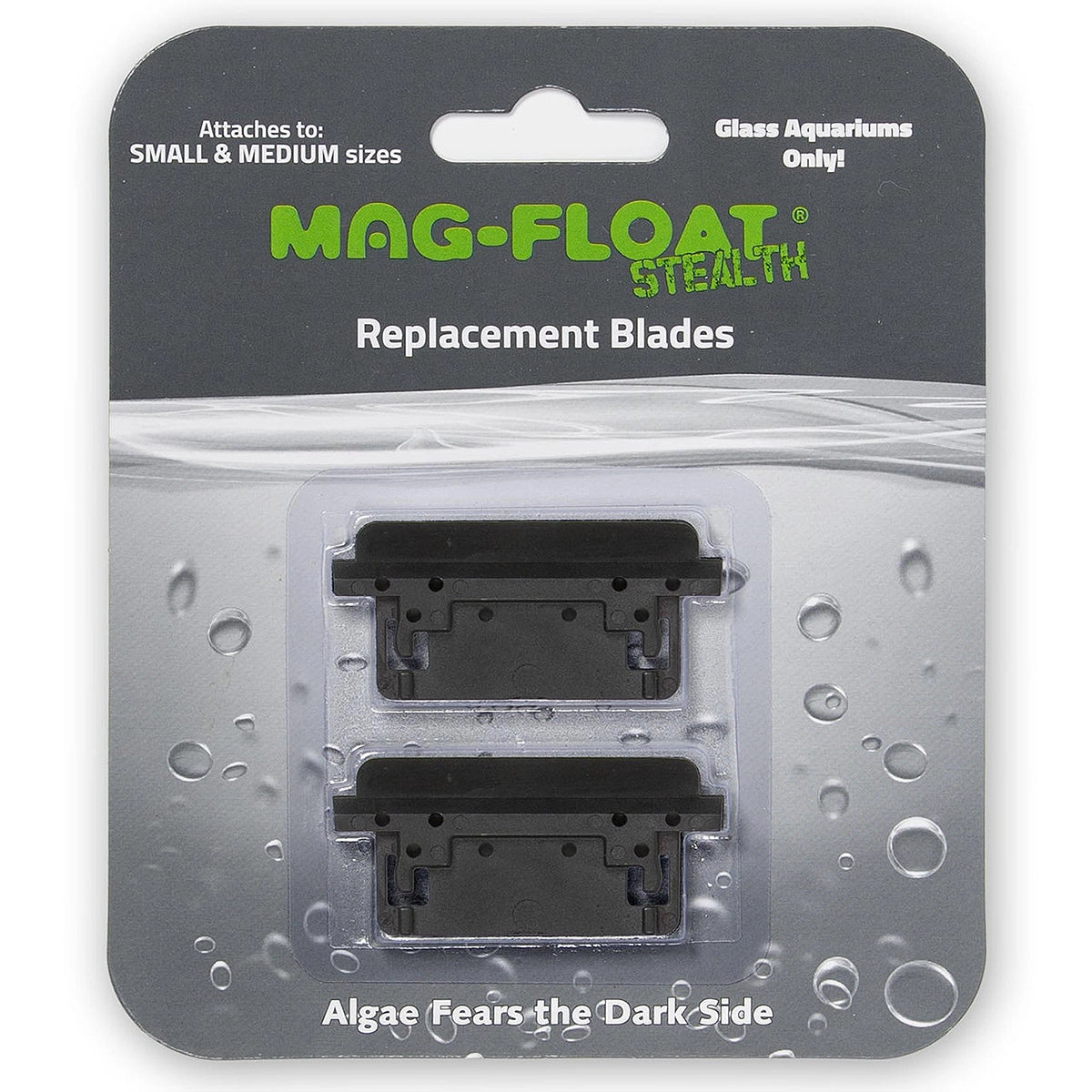 Mag-Float Stealth Glass Scraper Blades - 2 Pack