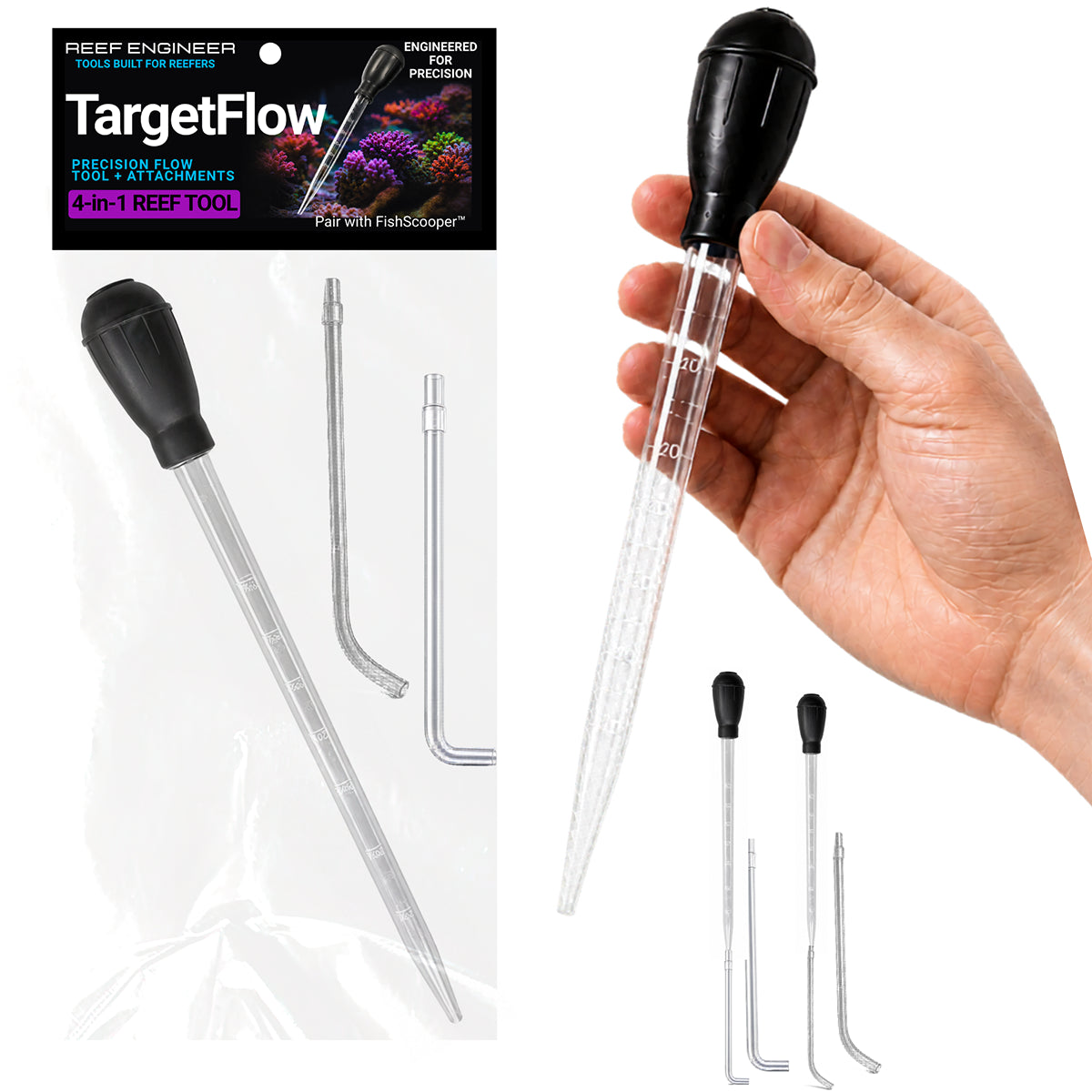 TargetFlow - Ultimate 4-in-1 Precision Reef Tool