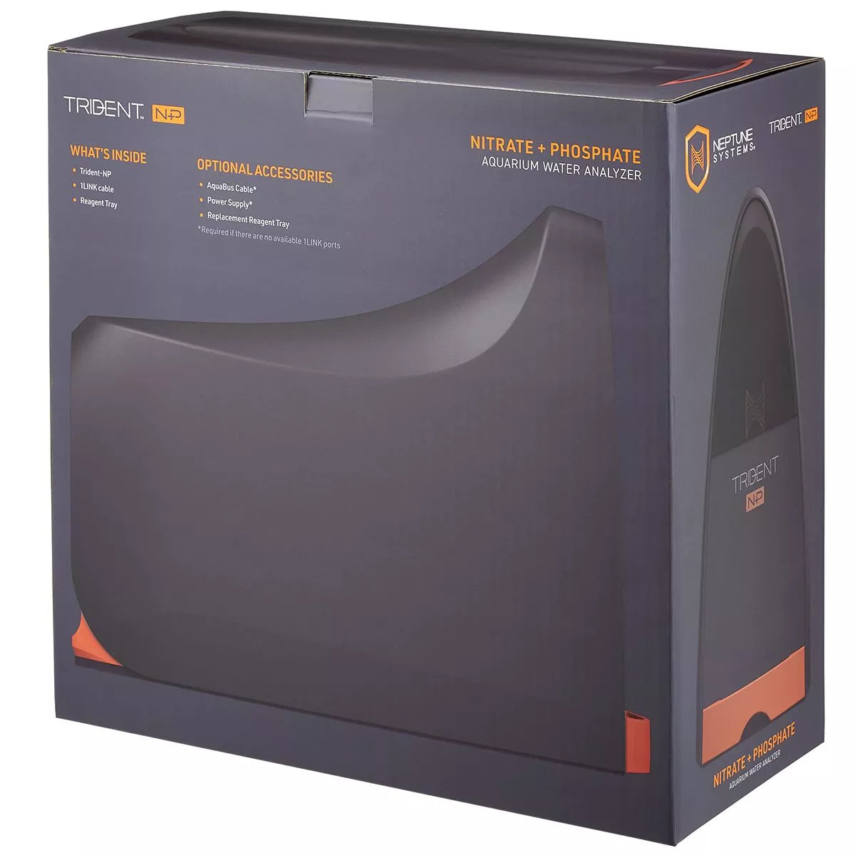 Trident NP Nitrate & Phosphate Tester With 2 Month Reagent Kit & Slim Waste Container