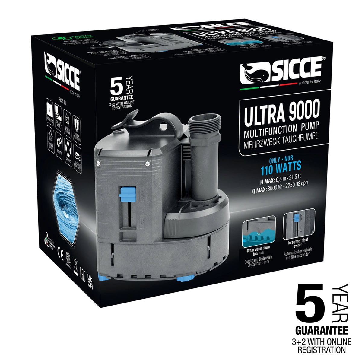 Ultra 9000 Utility Pump - 2250 GPH
