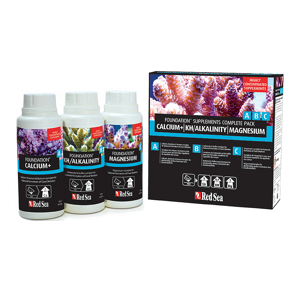 Reef Foundation Package (Ca/Alk/Mag) 250 mL