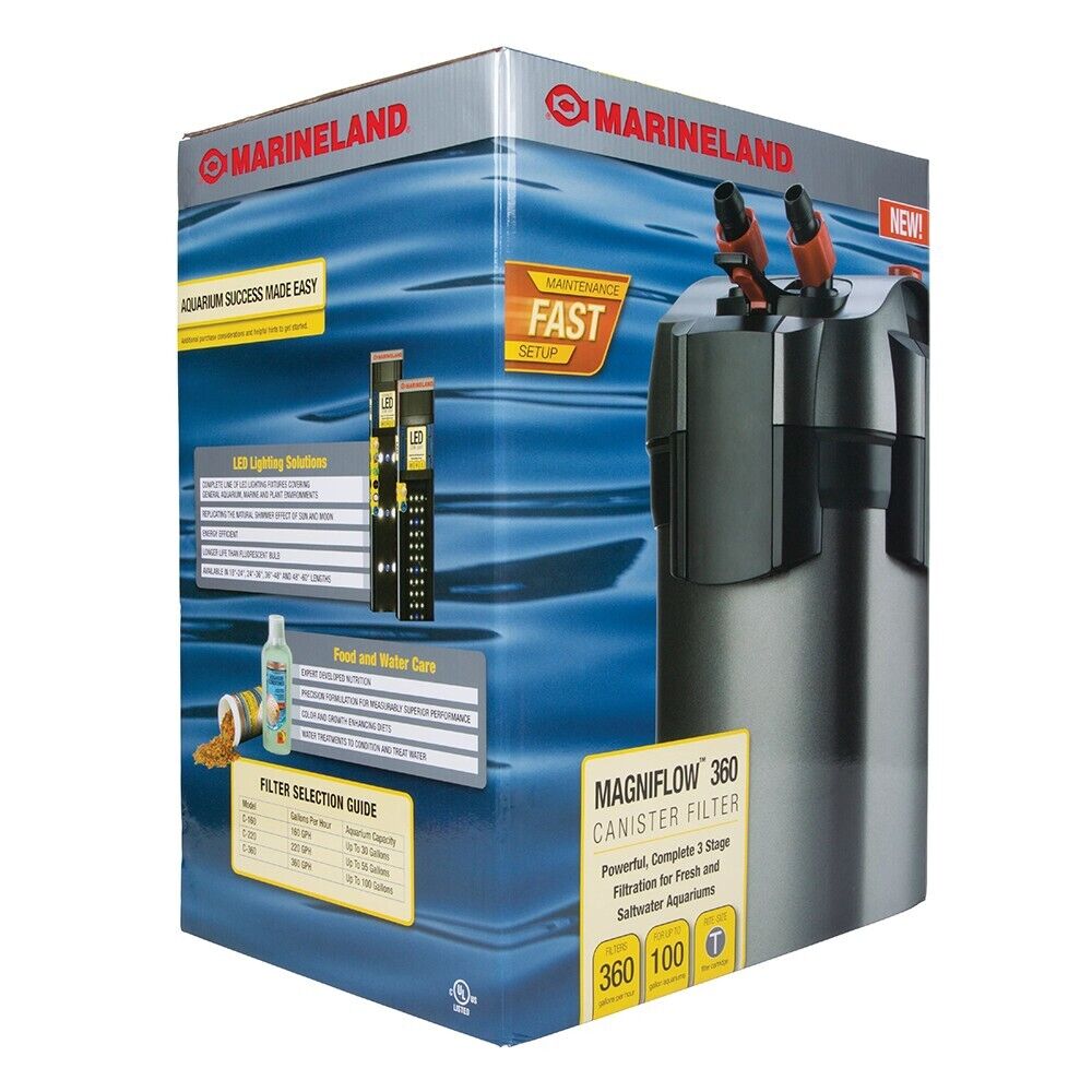 Marineland Magniflow 360 Aquarium Canister Filter