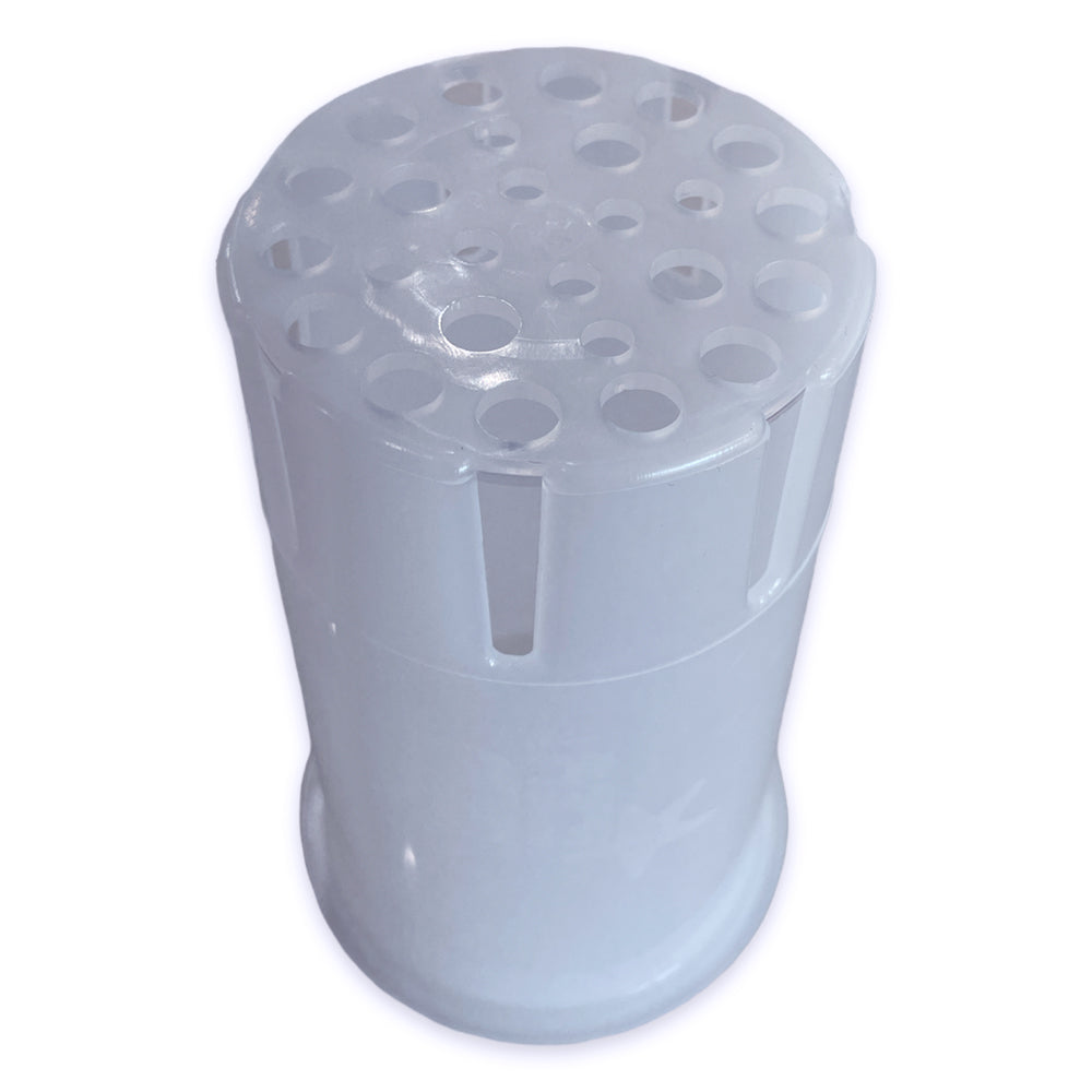 4" High Flow Filter Media Cup - Sea Foam White
