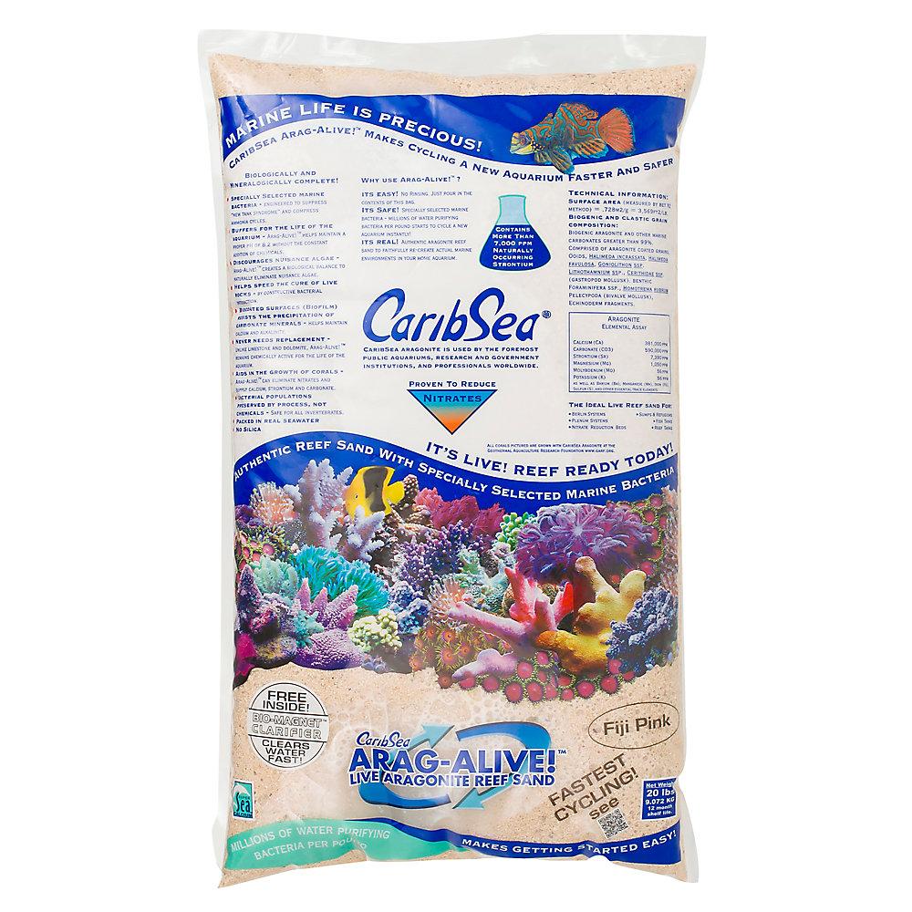 Fiji Pink Arag-Alive! Live Reef Sand