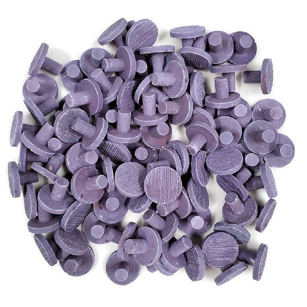 Coralline Purple Large Ceramic Coral Frag Plugs