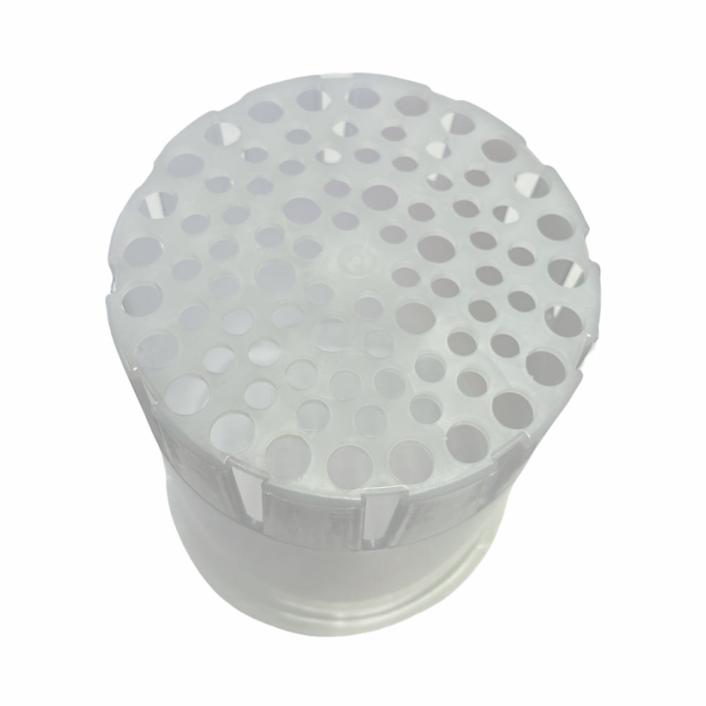 7" High Flow Filter Media Cup - Sea Foam White