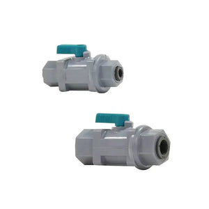 RO Straight Raccordo A Sfera Per Tubo 1/4 Pollice – In Plastica POM – Per Osmosi Inversa E Acquario