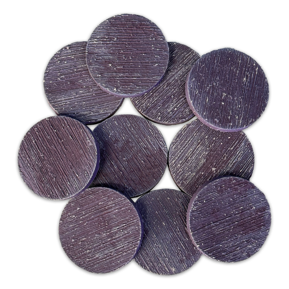 Ceramic XXL 3" Coral Frag Disks - Coralline Purple