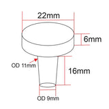 7/8" Biological Frag Plugs with Flat Top - 25 Pack
