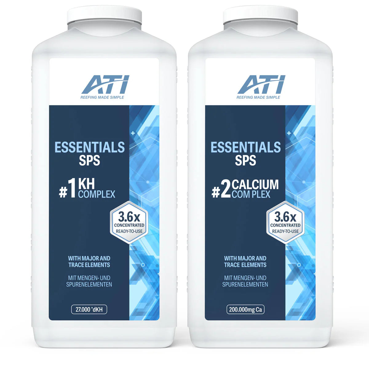 ATI Essentials SPS Reef - 5.4 Liter Set (2 x 2 .7 L Bottles)