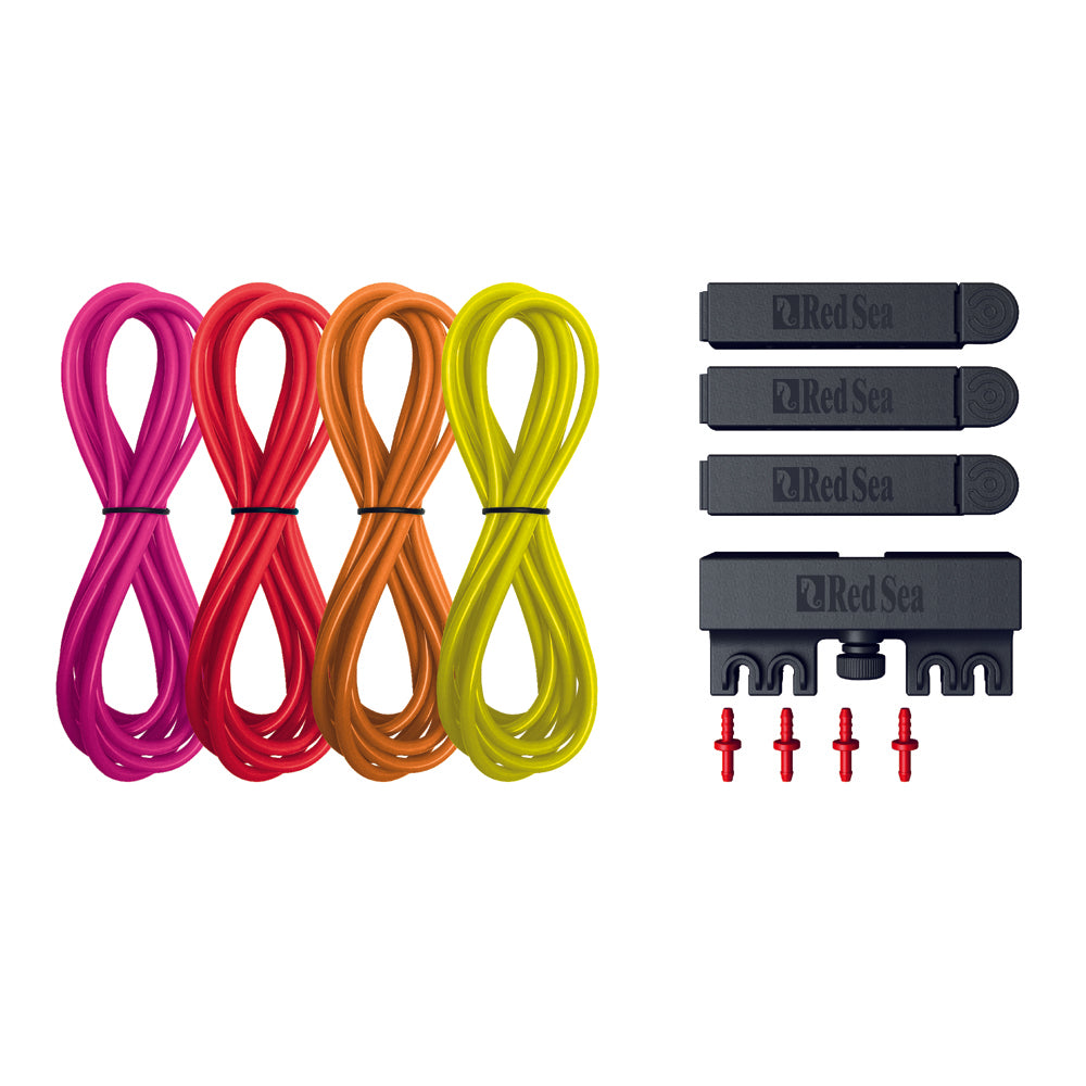 ReefDose Deluxe 4-Color Tubing & Accessories Kit