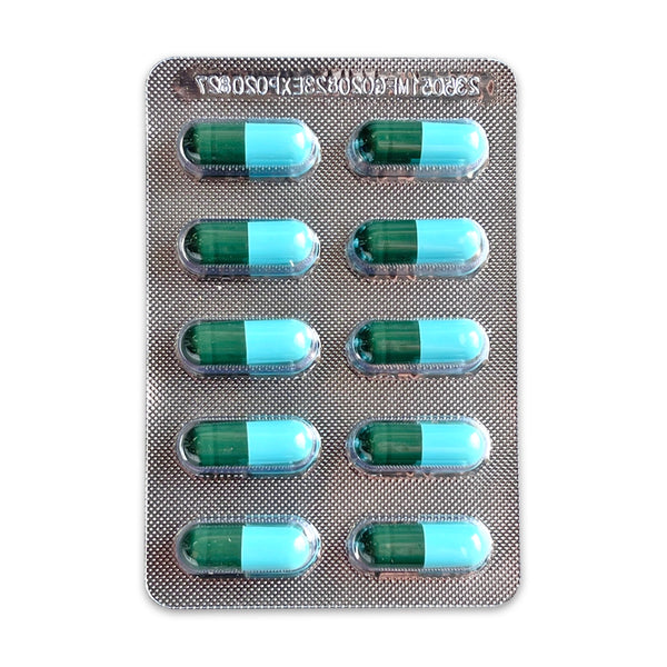 Amoxicillin Antibacterial Extra Strength 500mg - 10 Capsules