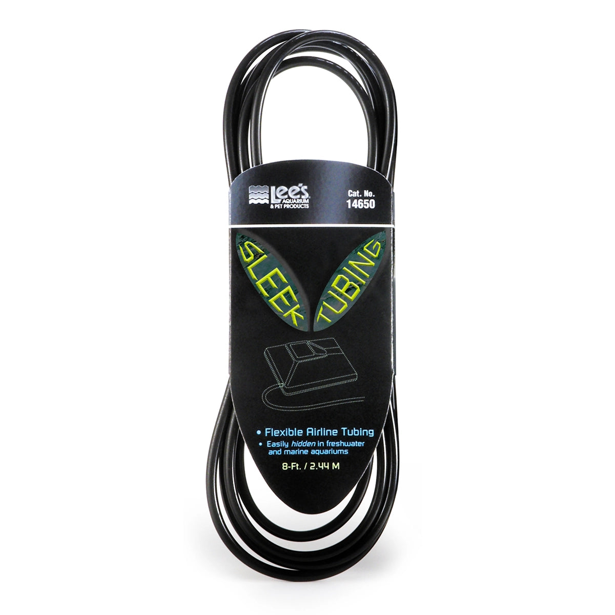 Black Airline Tubing - 8 Feet
