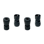 1/4" Push Connect X 1/8" Female NPTF Apex DOS Adapter - 4 Pack