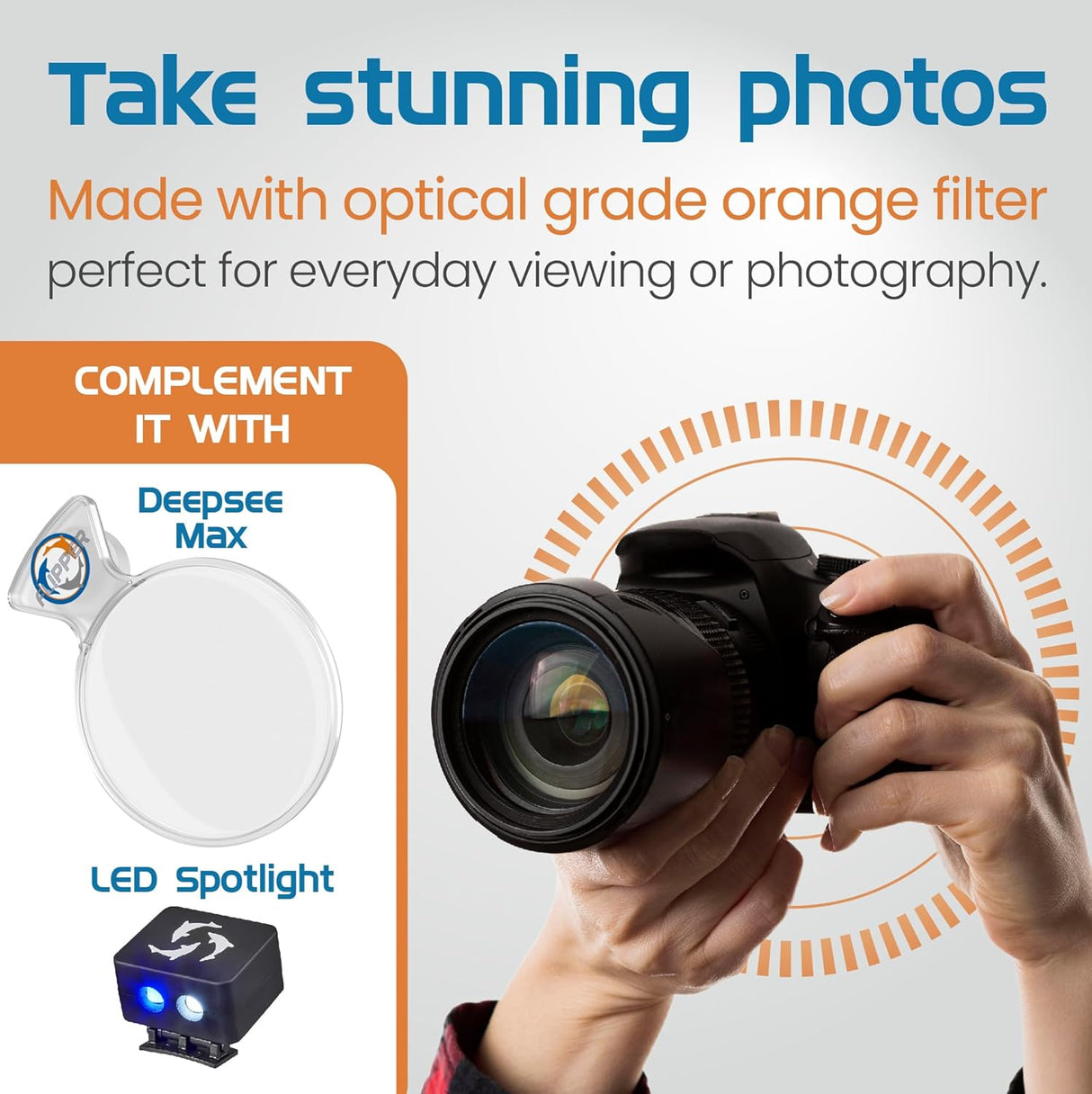 DeepSee Viewer Clear Max 5" - Orange Filter