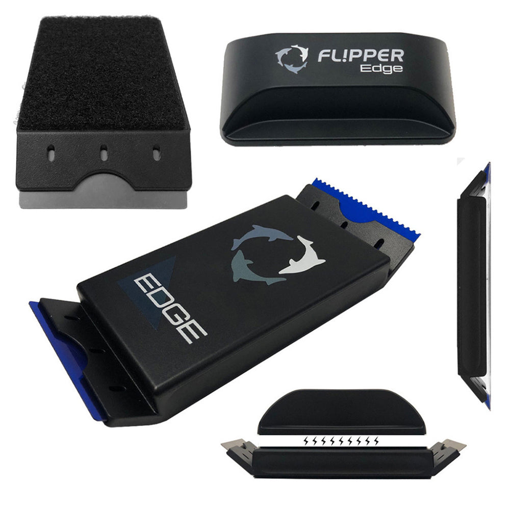 Flipper EDGE Floating Magnetic Aquarium Algae Cleaner - Standard