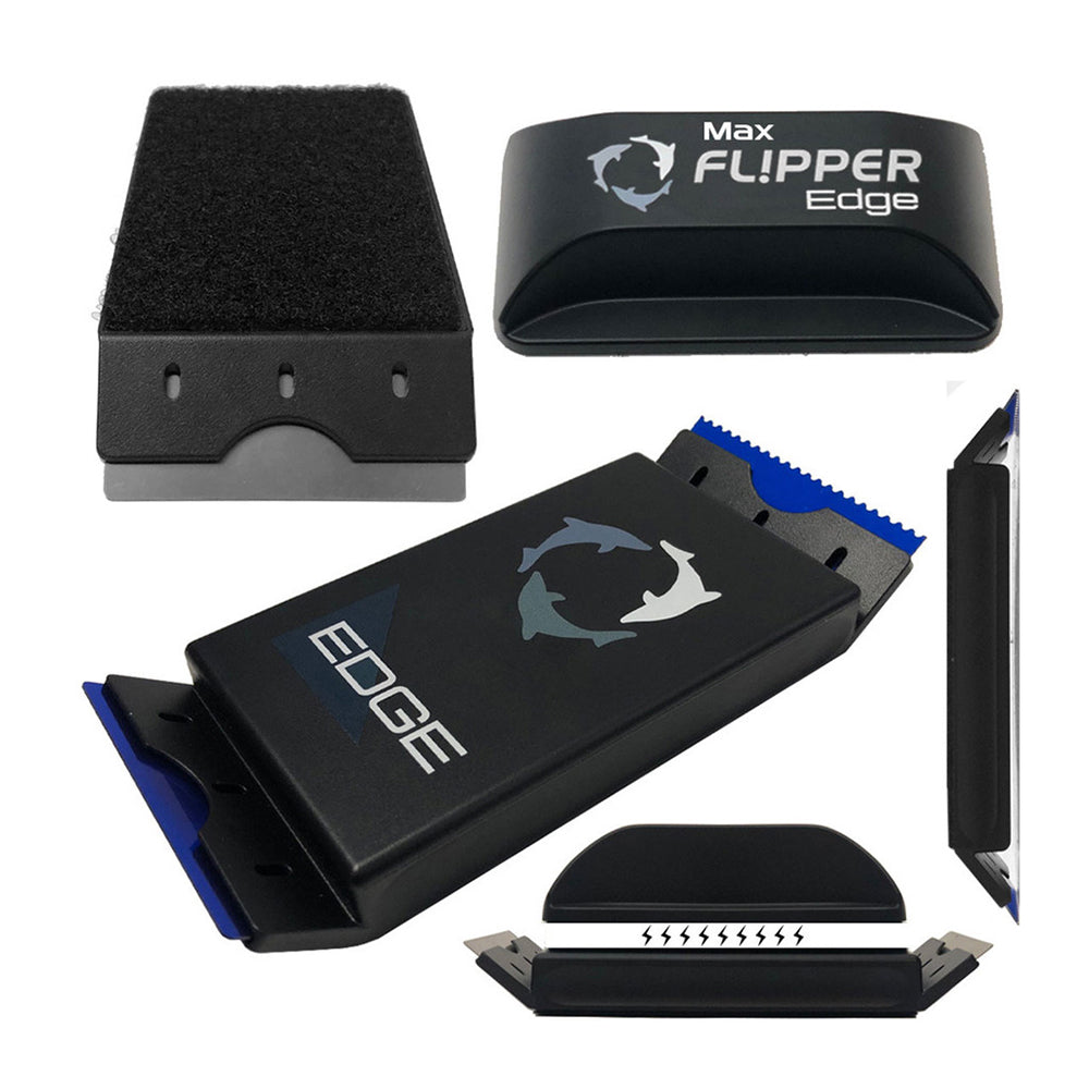 Flipper EDGE Floating Magnetic Aquarium Algae Cleaner - Max
