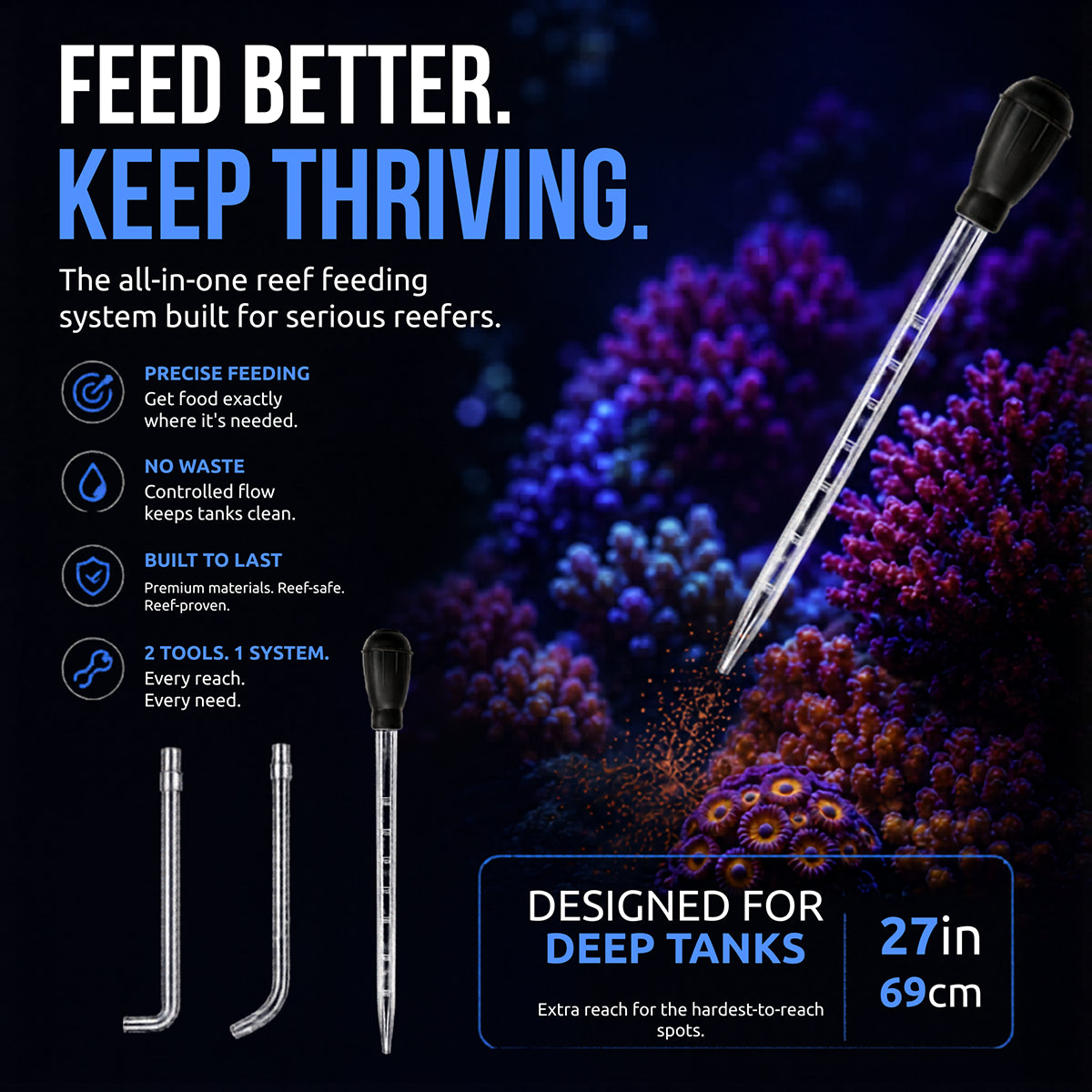 TargetFlow - Ultimate 4-in-1 Precision Reef Tool