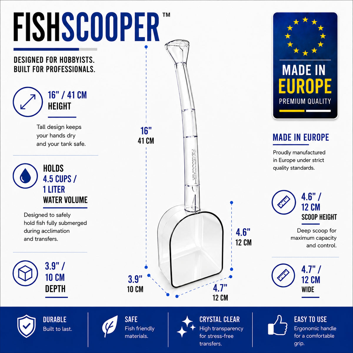 FishScooper Net Free Multipurpose Transfer Tool