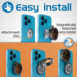 Flipper Flip-Kick Phone Filter Aquarium Reef Lens with Orange and Yellow Lenses