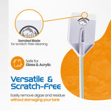 Flipper Platinum NANO Aquarium Algae Scraper 12"